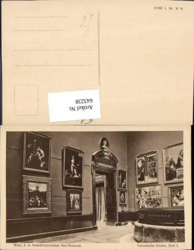 643238,Wien k. k. Kunsthistorisches Hof-Museum Italienische Schule pub B.K.W.I. 404-11