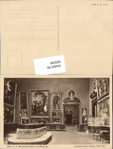 643244,Wien k. k. Kunsthistorisches Hof-Museum Niederländische Schule pub B.K.W.I. 404-1