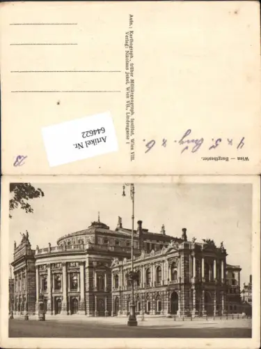 644622,Wien Burgtheater Theater