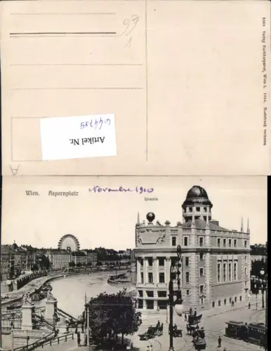 644799,Wien Innere Stadt Aspernplatz Urania Straßenbahn pub Nachbargauer 5068