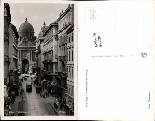 645028,Wien Hofburg Michaelertrakt Kohlmarkt Auto LKW