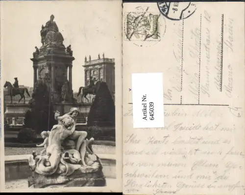 645039,Wien Maria Theresia Denkmal