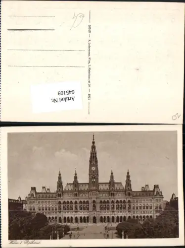 645109,Wien Rathaus
