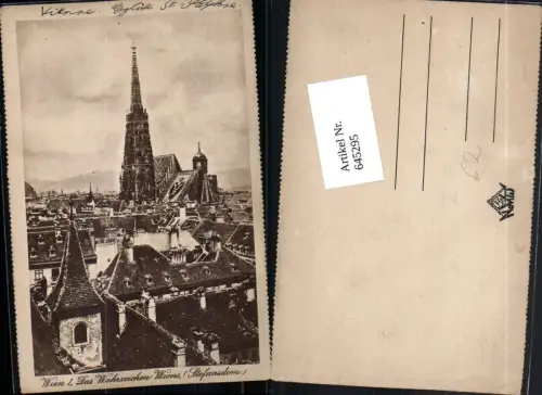 645295,Wien Innere Stadt Stephansdom Dom