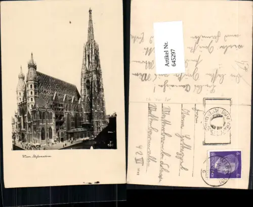 645297,Wien Innere Stadt Stephansdom Dom