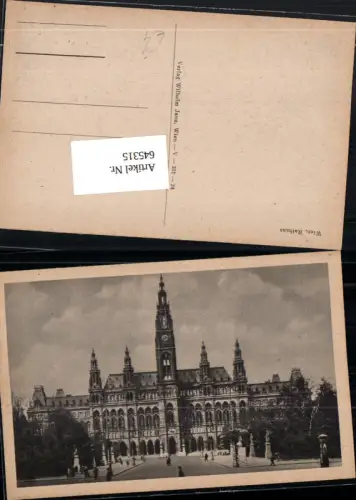 645315,Wien Rathaus