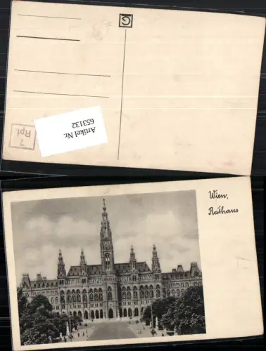 653132,Wien Innere Stadt Rathaus