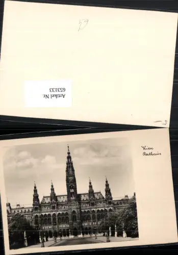 653133,Wien Innere Stadt Rathaus