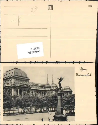 653212,Wien Vienna Innere Stadt Universität