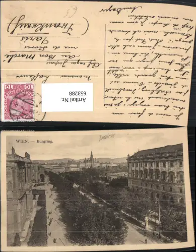 653288,Wien Vienna Innere Stadt Burgring