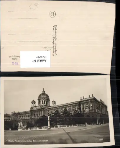 653297,Foto Ak Wien Vienna Innere Stadt Kunsthistorisches Museum