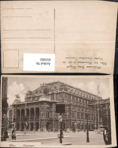 653302,Wien Vienna Innere Stadt Staatsoper Oper