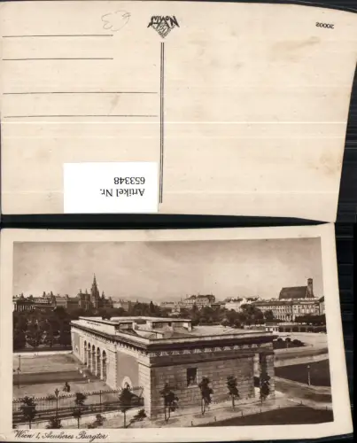 653348,Wien Vienna Innere Stadt Äusseres Burgtor