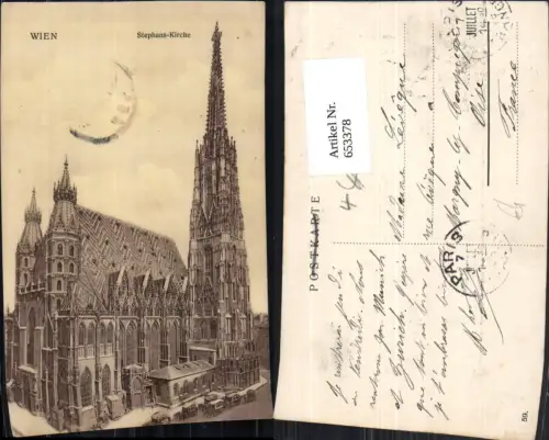 653378,Wien Vienna Innere Stadt Stephansdom Stephanskirche Dom