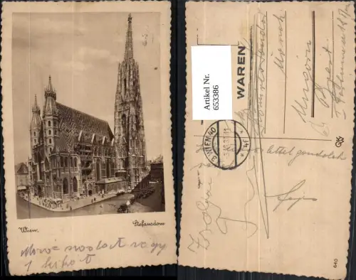 653386,Wien Vienna Innere Stadt Stephansdom Stefansdom