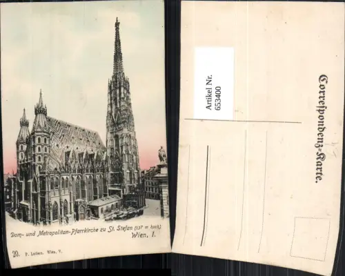653400,Wien Vienna Innere Stadt Stephansdom Pfarrkirche zu St Stefan