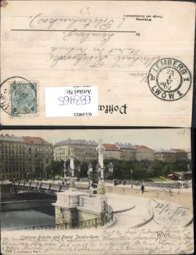 653465,Wien Vienna Innere Stadt Stefanie-Brücke Franz-Josefs-Kai pub Ledermann 192