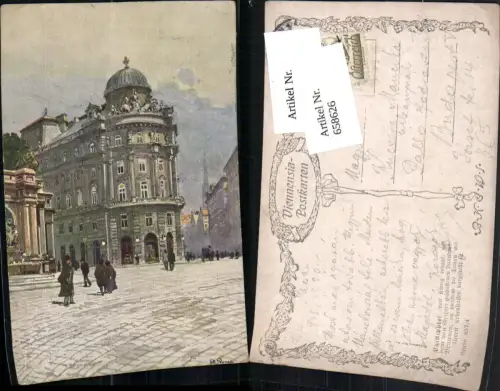 658626,Künstler Ak R. Preuss Wien Vienna Philipphof pub B.K.W.I. 857/4