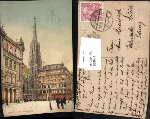 658642,Wien Vienna Innere Stadt Stephansplatz Stephansdom