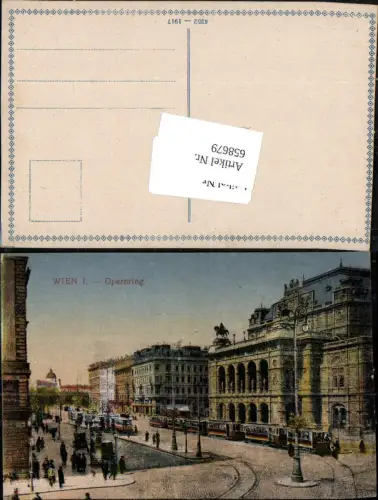 658679,Wien Vienna Innere Stadt Opernring Straßenbahn