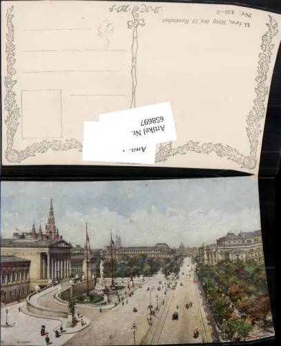 658697,Wien Vienna Innere Stadt Ring des 12. November Parlament pub B.K.W.I. 433/6