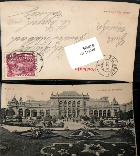658699,Wien Vienna Innere Stadt Kursalon im Stadtpark