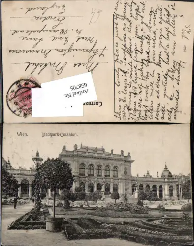 658705,Wien Vienna Innere Stadt Stadtpark Kursalon