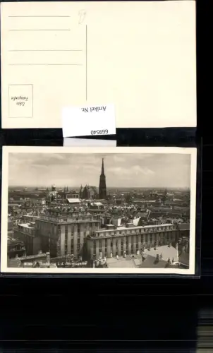 669540,Foto Ak Wien Innere Stadt Hochhaus i. d. Herrengasse