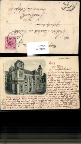672231,Wien Vienna Innere Stadt Kirche d. lieben Frau b. d. Schotten pub C. Ledermann 159