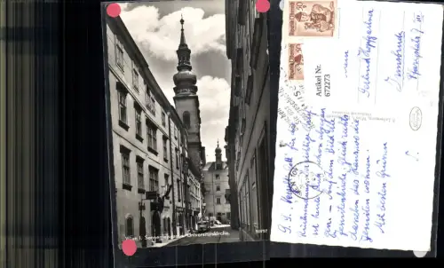 672273,Foto Ak Wien Vienna Innere Stadt Sonnenfelsgasse Universitätskirche