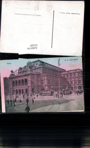672297,Wien Vienna Innere Stadt Hofoper Oper