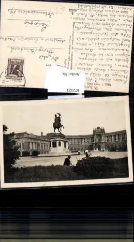 672323,Foto Ak Wien Vienna Innere Stadt Neue Burg Hofburg