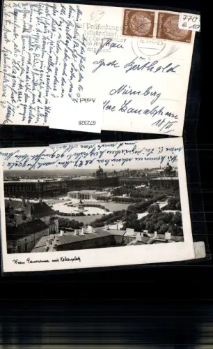 672328,Foto Ak Wien Vienna Innere Stadt Panorama mit Heldenplatz