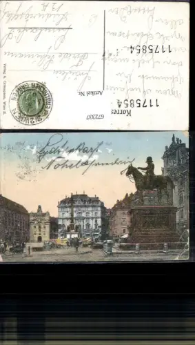 672337,Wien Vienna Innere Stadt Am Hof Denkmal