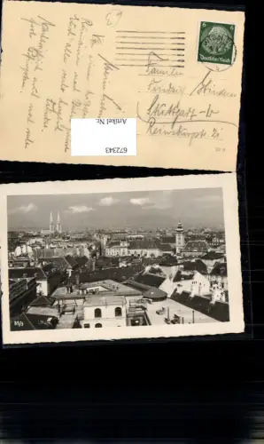 672343,Foto Ak Wien Vienna Innere Stadt Panorama