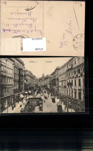 672348,Wien Vienna Innere Stadt Graben Tramway pub B.K.W.I.