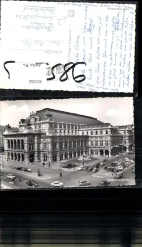 672352,Foto Ak Wien Vienna Innere Stadt Staatsoper Oper