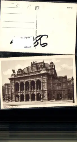 672355,Wien Vienna Innere Stadt Staatsoper Oper