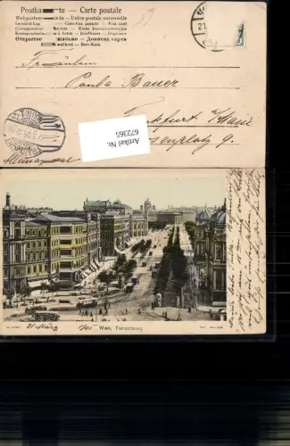 672365,Wien Vienna Innere Stadt Franzensring Straßenbahn