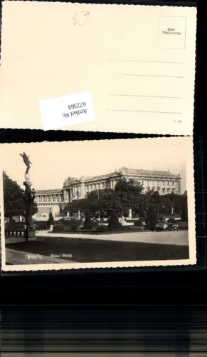 672369,Foto Ak Wien Vienna Innere Stadt Neue Burg