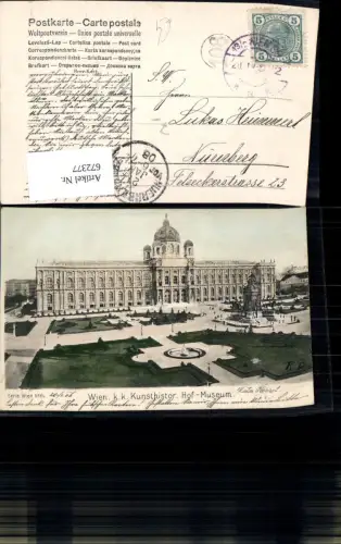 672377,Wien Vienna Innere Stadt K.k. Kunsthistorisches Museum