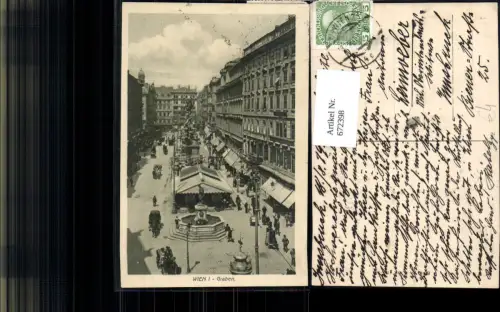 672398,Wien Vienna Innere Stadt Graben