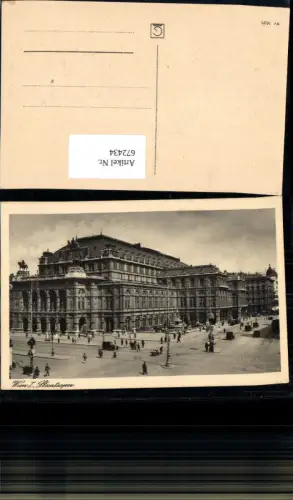 672434,Wien Vienna Innere Stadt Staatsoper Oper Automobile