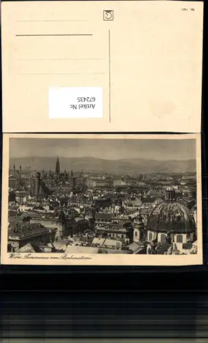 672435,Wien Vienna Innere Stadt Panorama v. Stephansdom