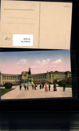 672438,Wien Vienna Innere Stadt Burgplatz