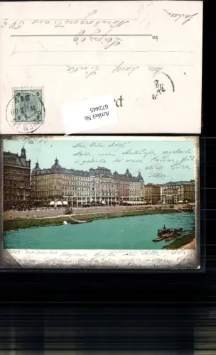 672445,Wien Vienna Innere Stadt Franz-Josefs-Quai pub B.K.W.I. 31