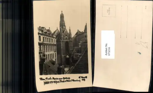 673216,Foto Ak Wien Vienna Innere Stadt Kirche Maria am Gestade pub H. Markl