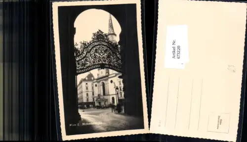673220,Foto Ak Wien Vienna Innere Stadt Michaelerkirche Kirche