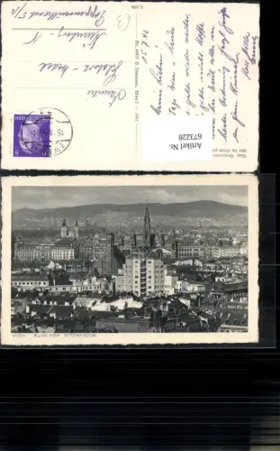 673228,Wien Vienna Innere Stadt Blick v. Stefansdom Stephansdom
