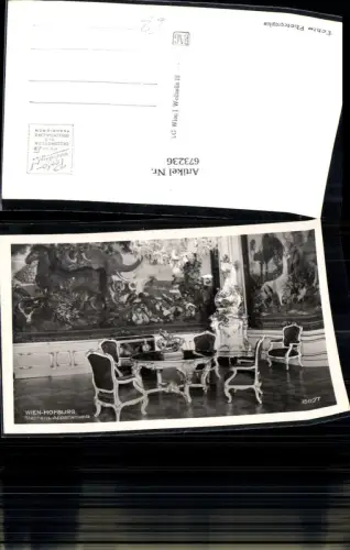 673236,Foto Ak Wien Vienna Innere Stadt Hofburg Stephans-Appartements